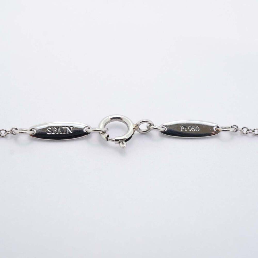 TIFFANY Authentic Silver Diamond Heart Necklace - Picture 5 of 8